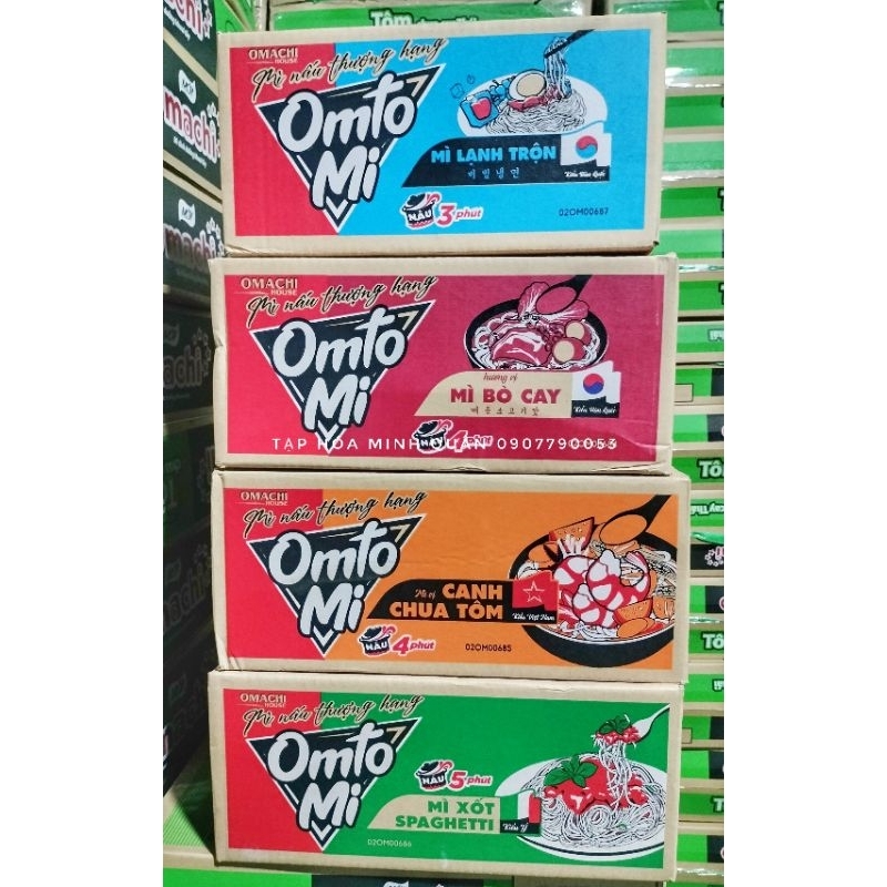 THÙNG MÌ NẤU THƯỢNG HẠNG OMTOMI  - OMACHI HOUSE