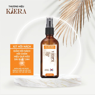 Xịt hôi nách, hôi chân Kiera handmade 50ml