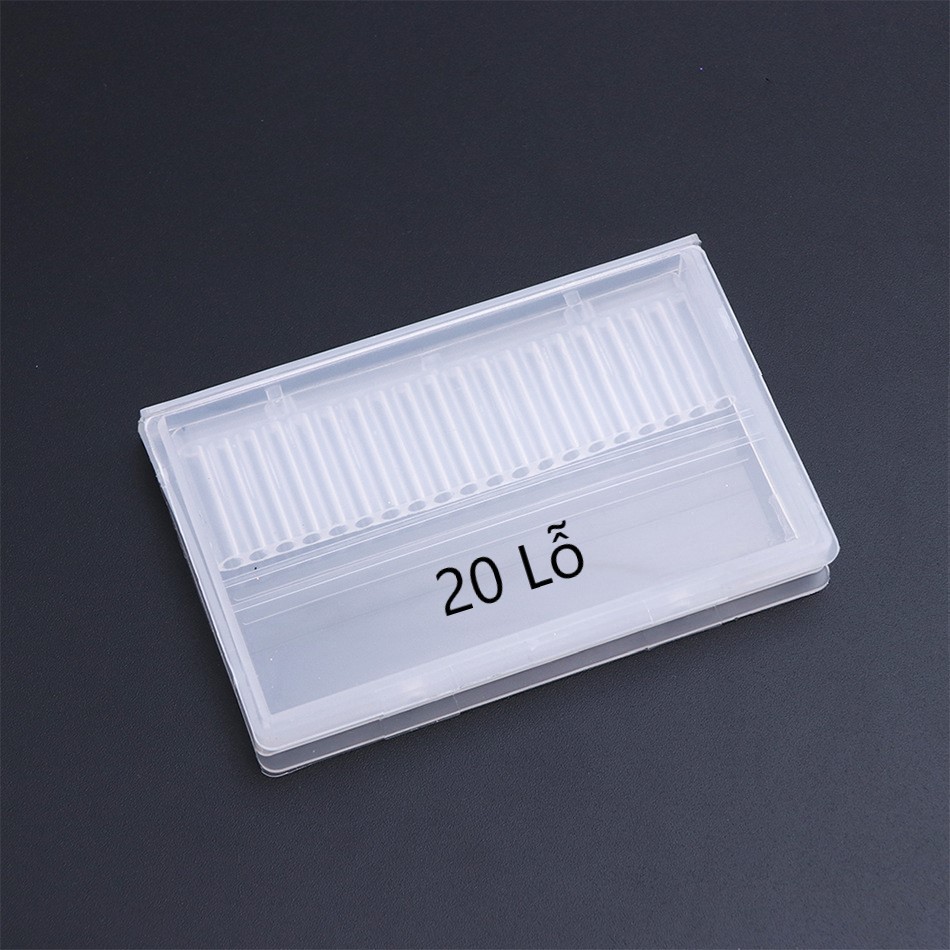 HỘP ĐỰNG ĐÂU MÀI 14 / 20 Lỗ