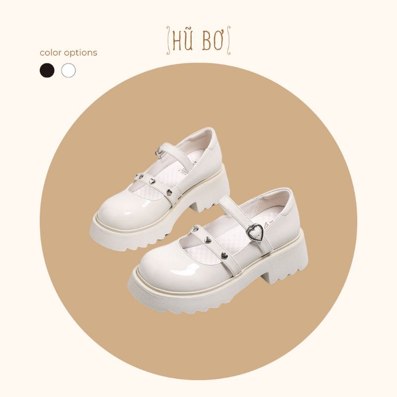 Simi Strap Shoes - Giày da bò nữ ( genuine leather) phong cách dễ thương