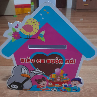 Hộp điều em muốn nói chất liệu formex bền đẹp trang trí lớp học kỳ