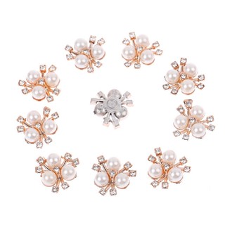 Set 5 Center Hoa Đính Đá Ngọc Trai