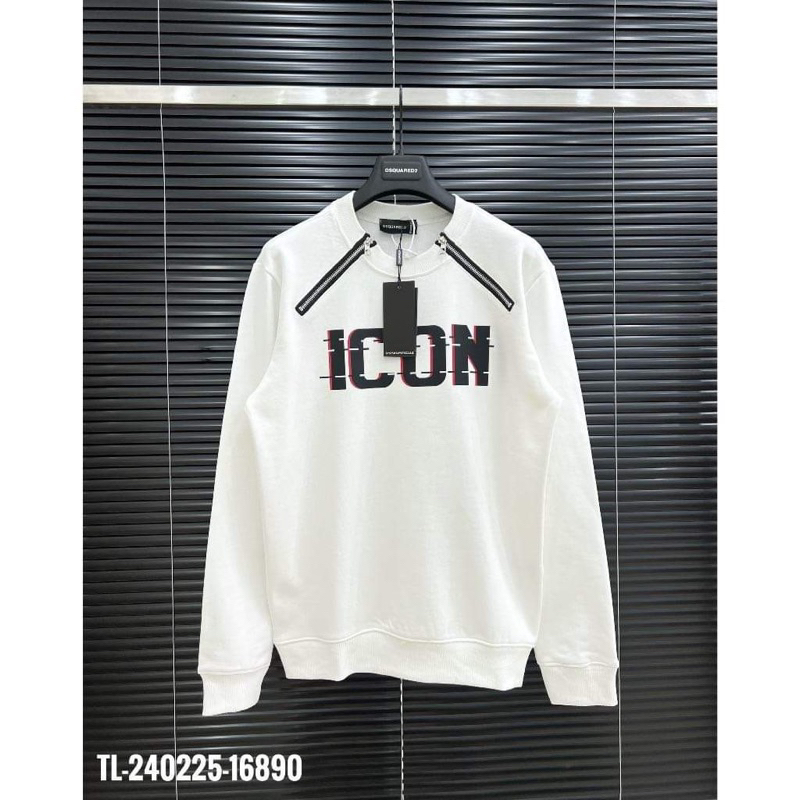 Áo nỉ cổ tròn ICO khoá vai Haiphuc DA6