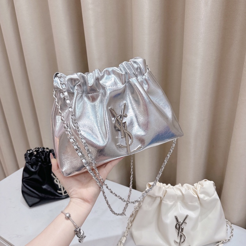 Túi đeo vai tag logo hãng chất da PU siêu rẻ đẹp