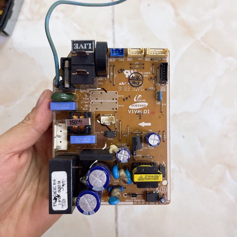 Bo mạch điều hòa SAMSUNG MONO tháo máy zin