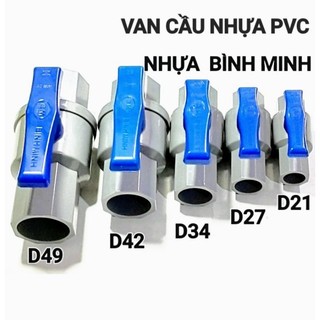 Van khoa nuoc /vancau nhua pvc binh minh phi 21,27,34