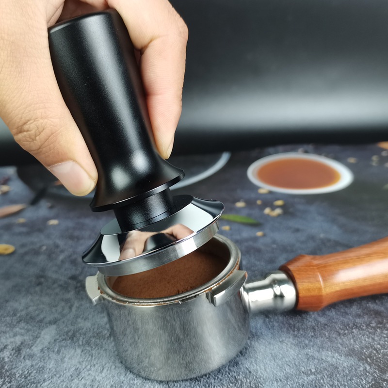 Tamper nén lò xo trợ lực cho máy pha cà phê 58mm