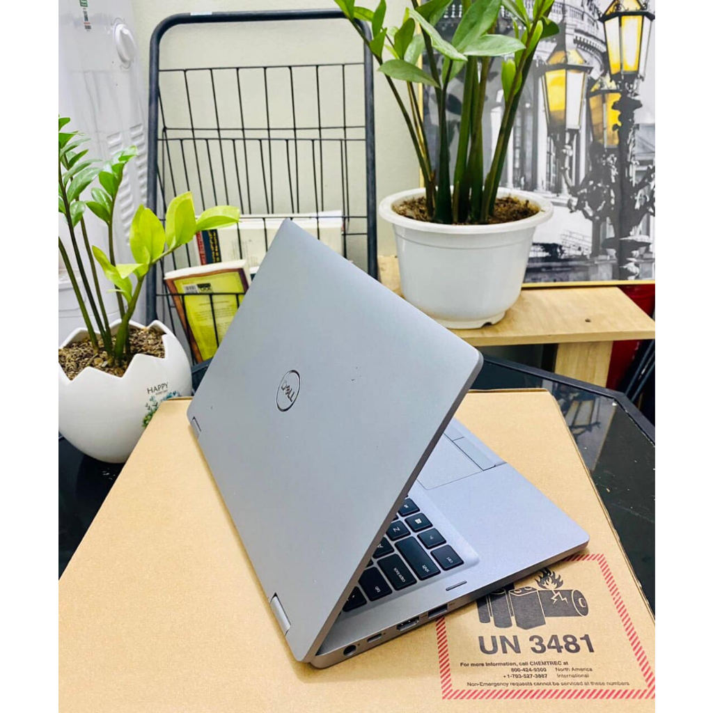 Máy Tính Bảng DELL 5310 2in1 xoay gập 360 độ | Bản 32GB RAM - LAPTOP SINH VIÊN Mở máy bằng Face ID, Đen, SL: 1