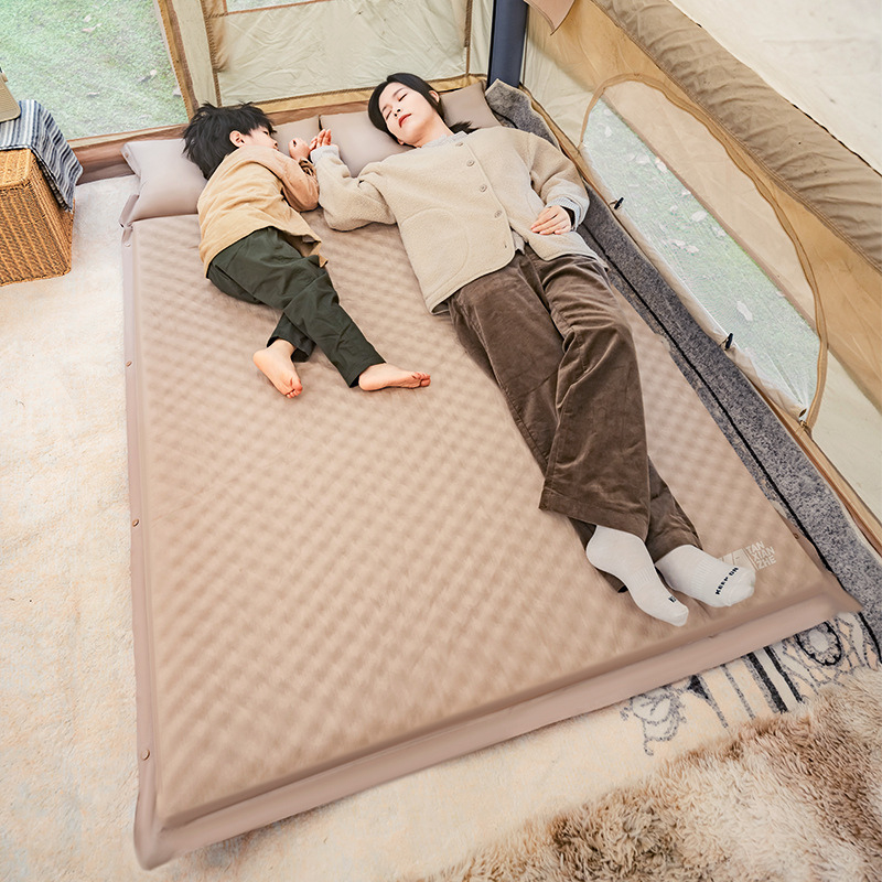 Đệm Hơi Tự Bơm Gấp Gọn Tiện Lợi Cho Dã Ngoại, Cắm Trại. Nệm Hơi Gấp Gọn Văn Phòng Tự Phồng - DCP12