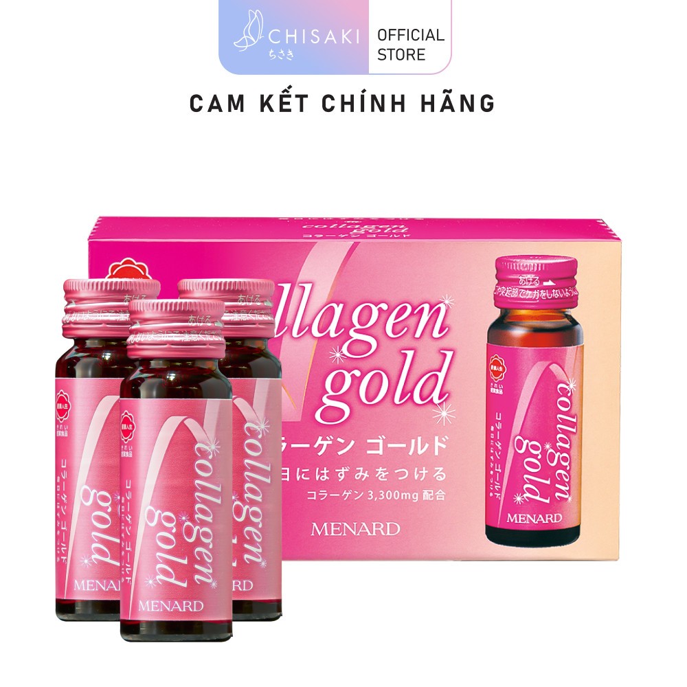 QUÀ TẶNG KHÔNG BÁN Hộp 10 Chai Nước uống đẹp da collagen Menard Collagen