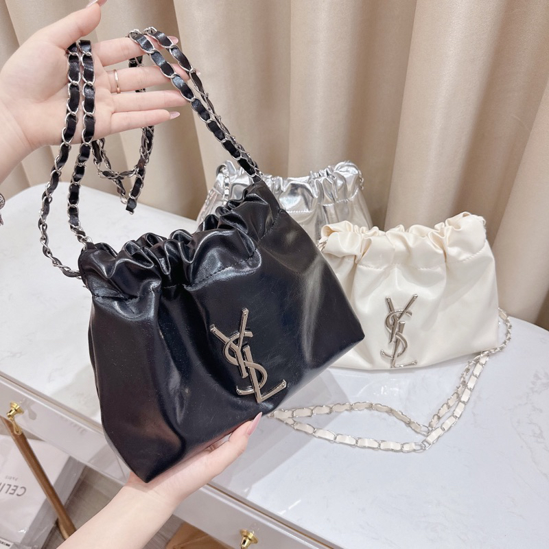 Túi đeo vai tag logo hãng chất da PU siêu rẻ đẹp
