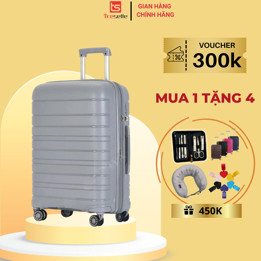 Vali khóa kéo Tresette Hàn Quốc TSL – 190524