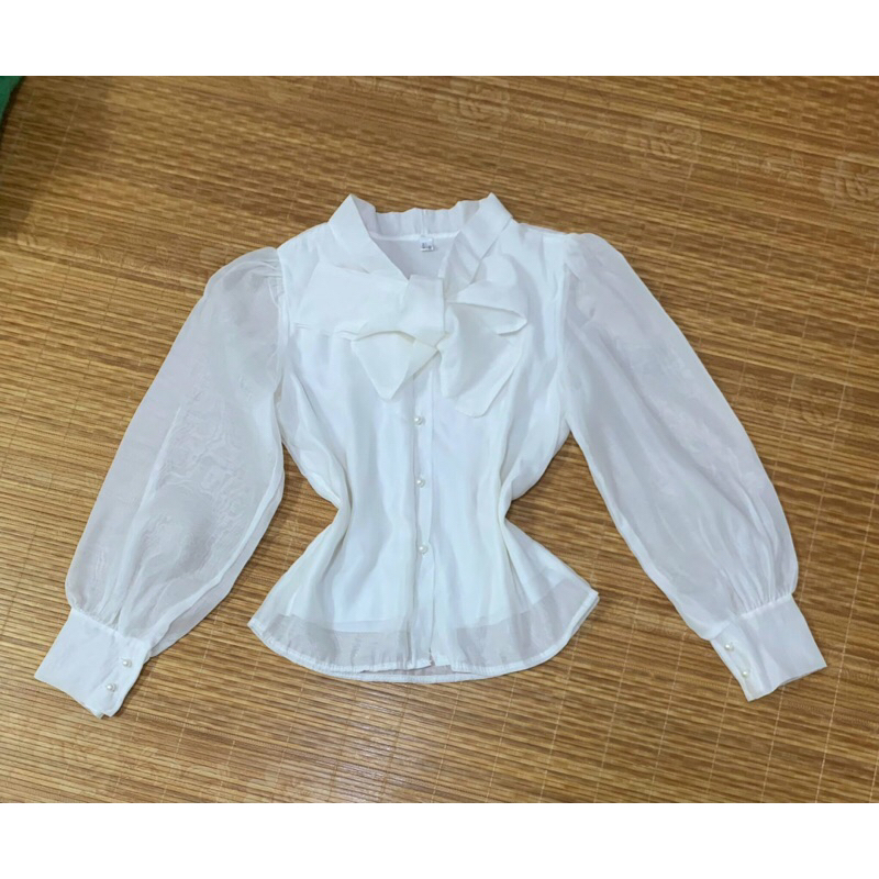 Pass Áo Sơ Mi Trắng Size S new
