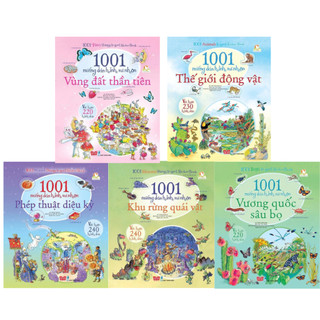 Sách theiéu nhi - 1001 miếng dán hình vui nhộn
