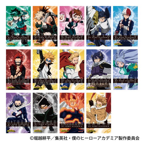 Gói Thẻ Nhân Phẩm Pack Card Boku No Hero Academia Memorial Clear Card Collection