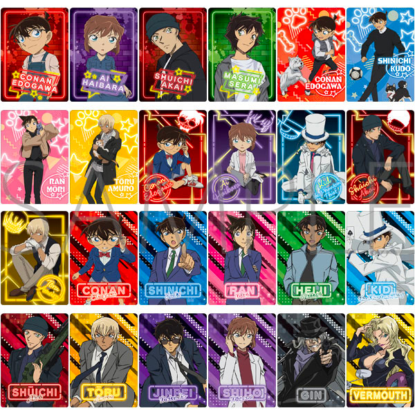 Gói Thẻ Nhân Phẩm Pack Card Conan Neon Vol 2