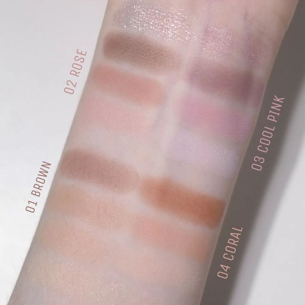 Bảng Phấn Mắt 4 Ô Nature Republic Daily Basic Palette 2.6g