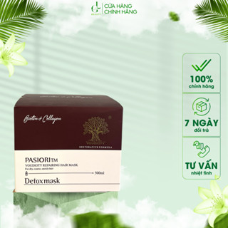 Kem Hấp Xả Ủ Tóc Biotin Collagen PASIORI Phục Hồi, Làm Mềm Mượt Tóc 500ml