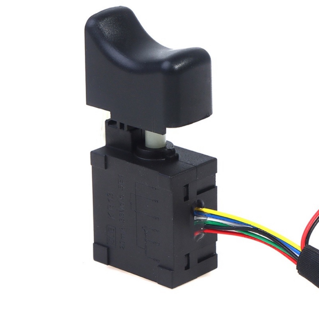 Công Tắc Máy Khoan Pin Bulong Hoặc Chuyên Vít Dùng Motor Không Chổi Than Có Đèn LED Nhỏ Tương Thích Các Dòng Máy Pin