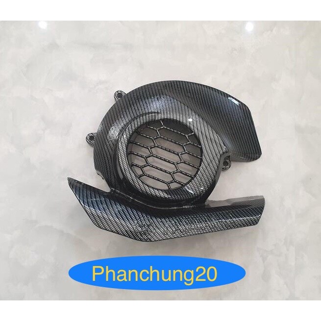 ỐP KÉT NƯỚC  DÙNG CHO XE JANUS 2016 - 2021 VÀ 2022 - 2024 CACBON / CROM