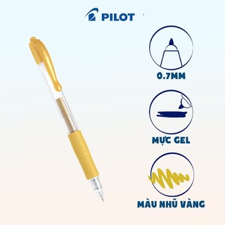 Bút gel Pilot G-2 mực đỏ, xanh, đen, tím