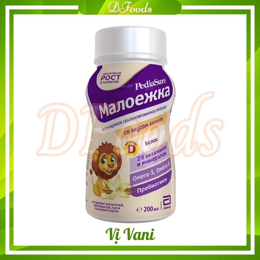 Combo sữa nước Pediasure Nga 200ml cho bé tăng cân. Date 05.2024