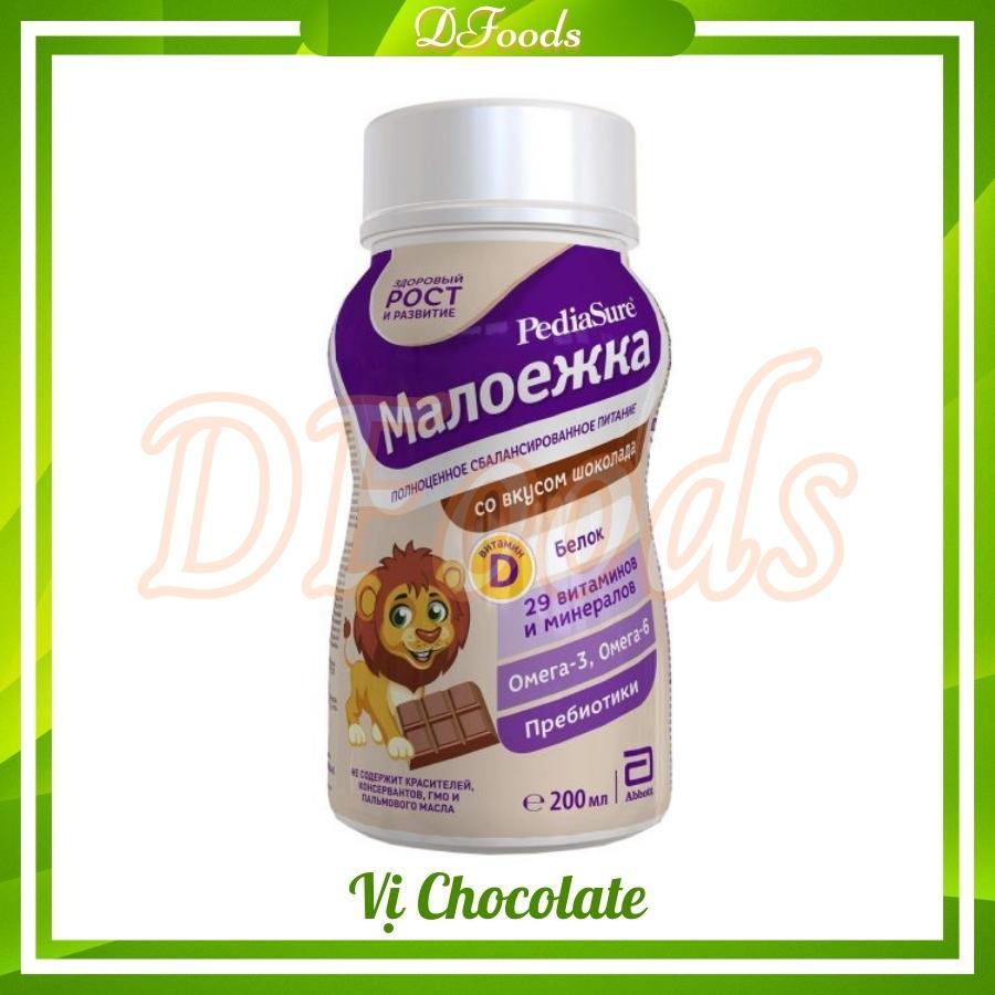 Combo sữa nước Pediasure Nga 200ml cho bé tăng cân. Date 05.2024