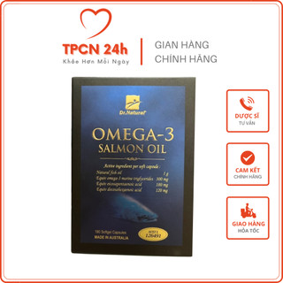 TPBVSK Viên dầu cá hồi Dr Natural Omega 3 Salmon Oil