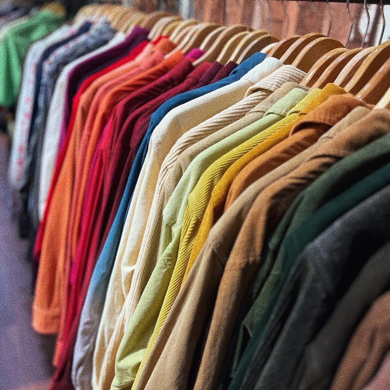 Sơ mi nhung unisex 2hand loại 1