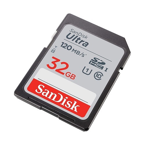 Thẻ nhớ SDHC Sandisk Ultra 120MB/s 32GB class 10