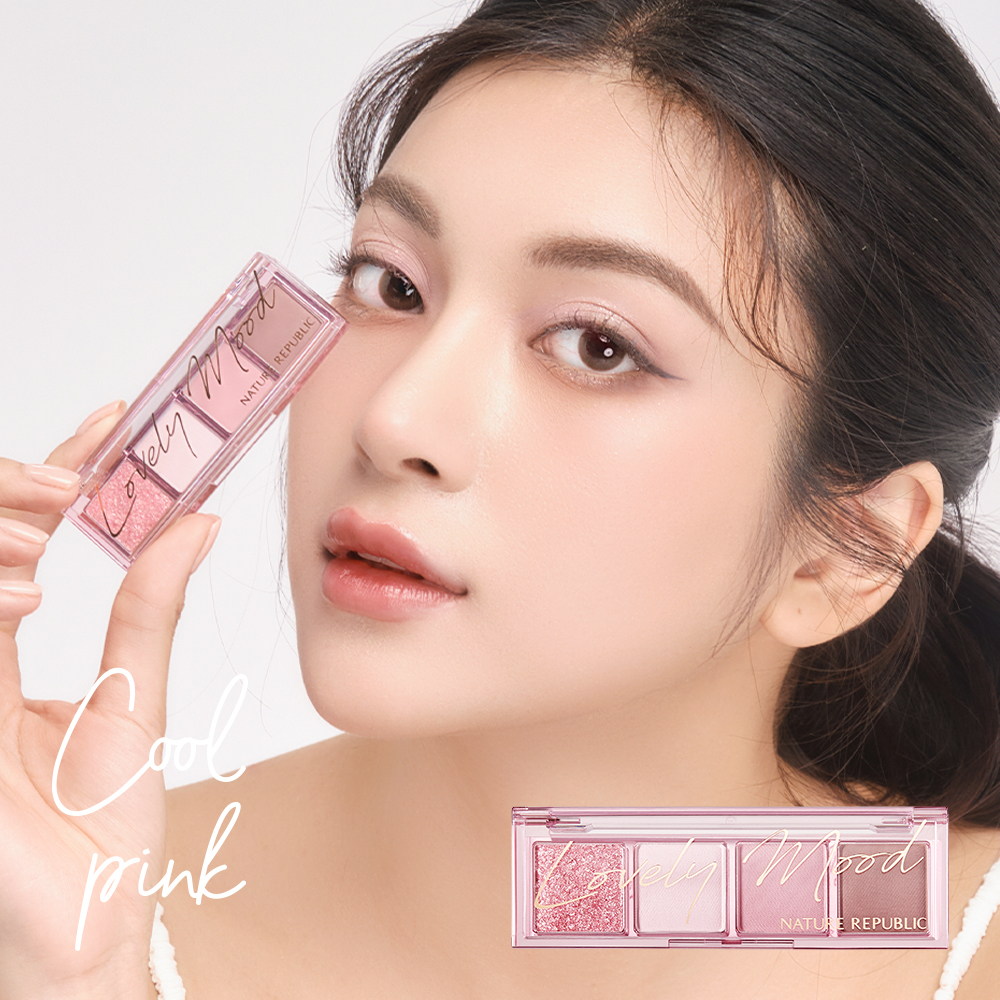 Bảng Phấn Mắt Nature Republic 4 Ô Daily Basic Palette 2.6g