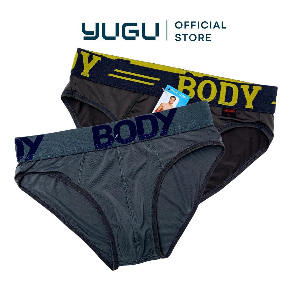 Quần lót tam giác nam thun lạnh cạp cao JKV4822 -YUGU- đồ lót nam hàng công ty Việt Nam  40kg - 83kg, 1 chiếc, che tên