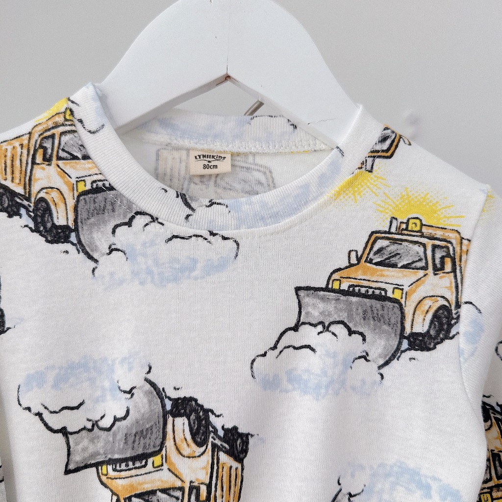 BỘ DÀI TAY XUẤT DƯ NGẪU NHIÊN CHO BÉ