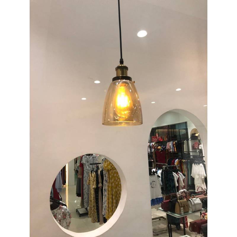 Đèn Thả Trần Thủy Tinh TH050 Hiện Đại