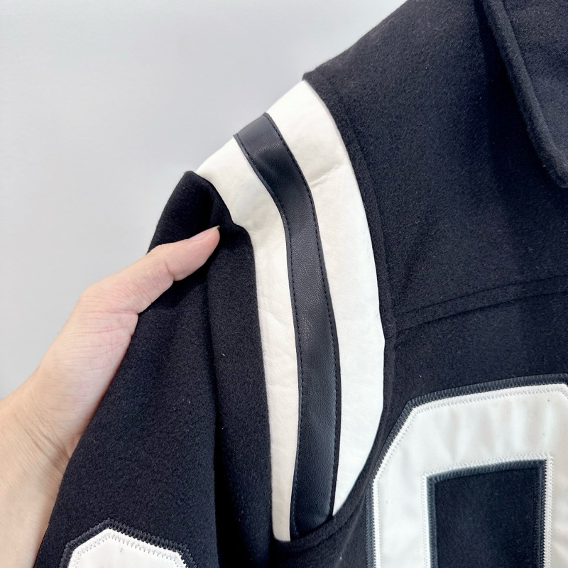 ⚡️ - Áo Khoác Bomber Varsity Stussy 80 Wool Jacket, Áo varsity jacket stussy trần bông