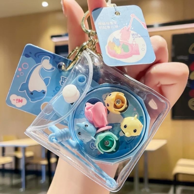 Móc Khóa Túi Đựng Game Câu Cá Dễ Thương - MK1778 - BCorner