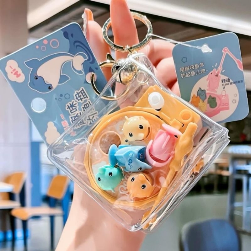 Móc Khóa Túi Đựng Game Câu Cá Dễ Thương - MK1778 - BCorner