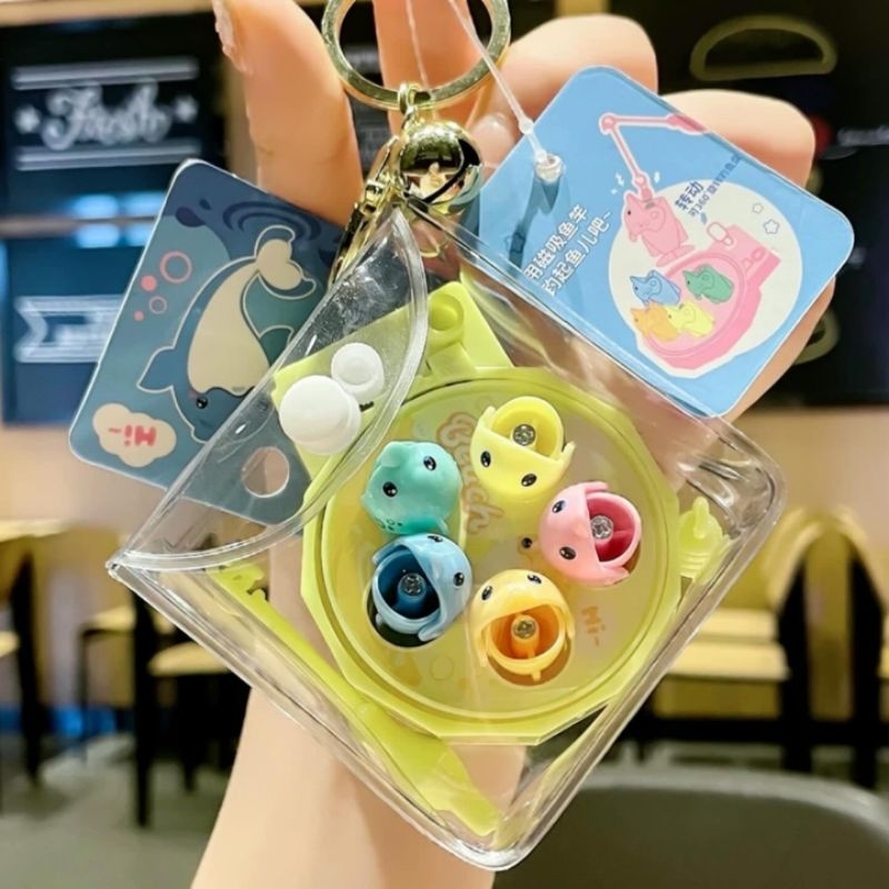 Móc Khóa Túi Đựng Game Câu Cá Dễ Thương - MK1778 - BCorner