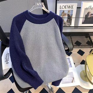 Áo sweater len nam form rộng TANKA áo len nam mùa đông chất liệu dày dặn AL27