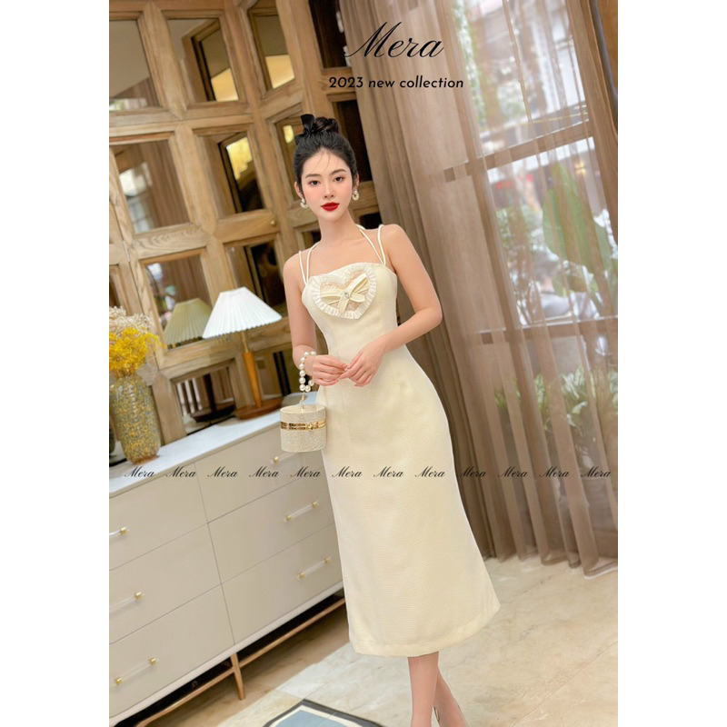 Đầm thiết kế hai dây cúp ngực , tinh tế, điệu đà Helia Dress