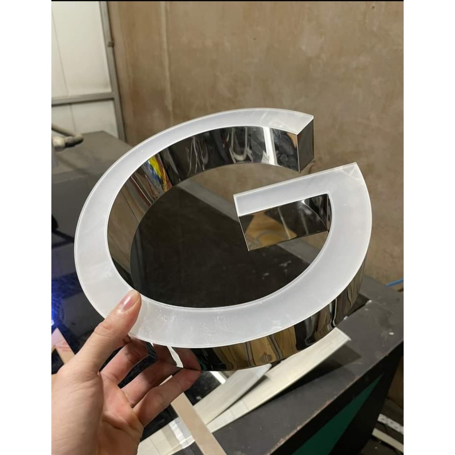 Chữ decor gắn biển có đèn