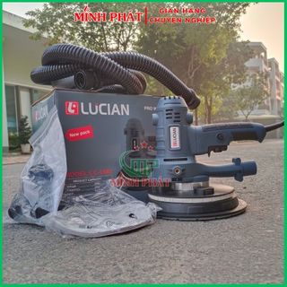 Máy chà tường sơn nước led viền siên sáng lucian lc-1802 đường kính 18cm 1200w minh phát