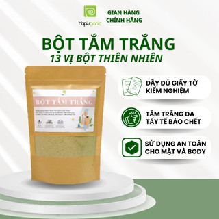 Bột Tắm Trắng 13 Vị Nguyên Chất Giúp Trắng Da, Giảm Thâm Và Tẩy Tế Bào Chết Hapuganic 300g