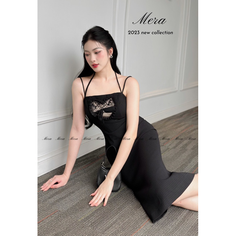 Đầm thiết kế hai dây cúp ngực , tinh tế, điệu đà Helia Dress