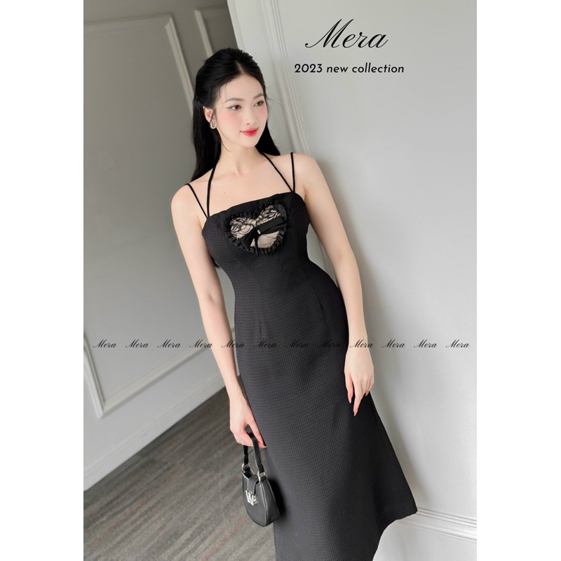 Đầm thiết kế hai dây cúp ngực , tinh tế, điệu đà Helia Dress