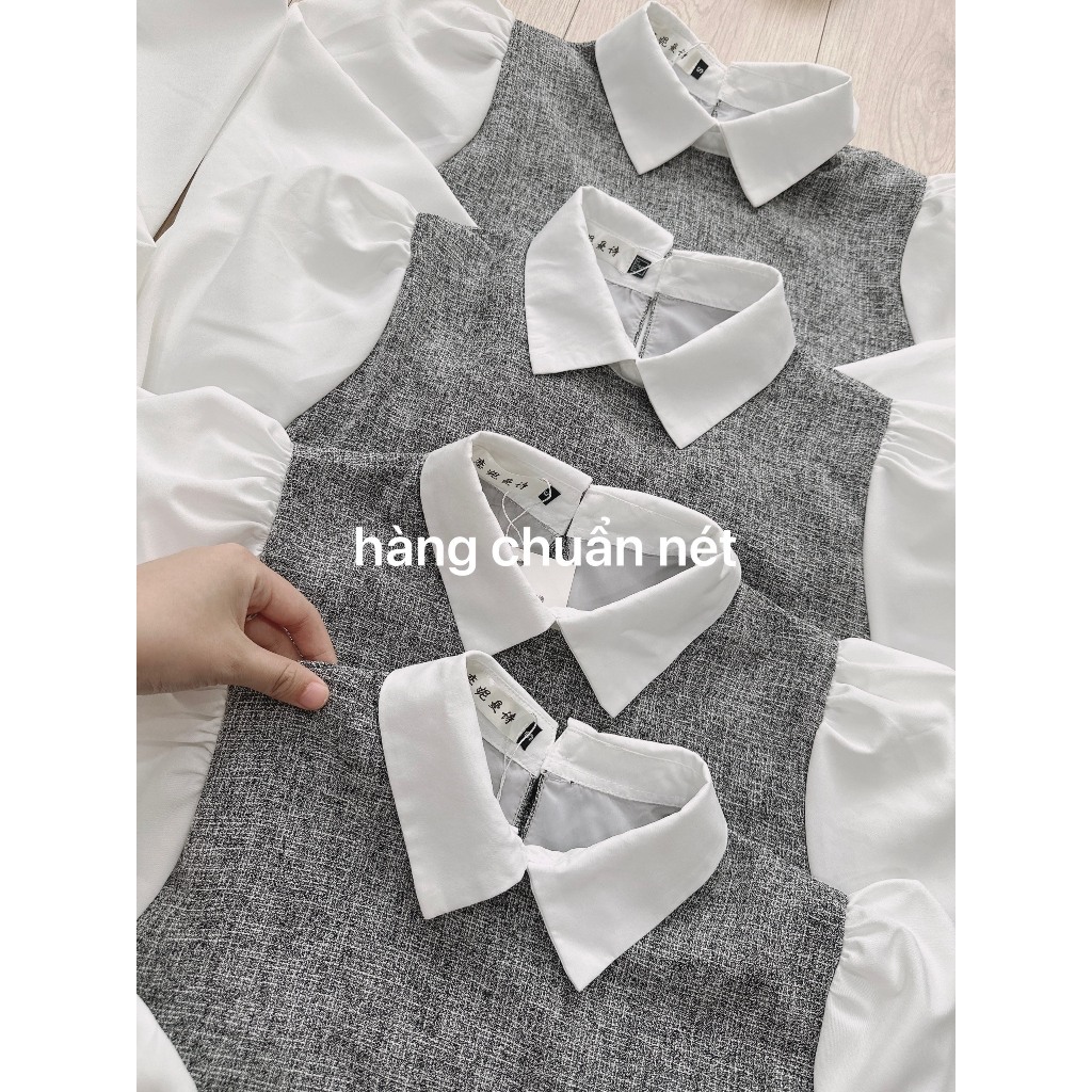 ÁO SƠ MI DẠ PHỐI 2 LỚP