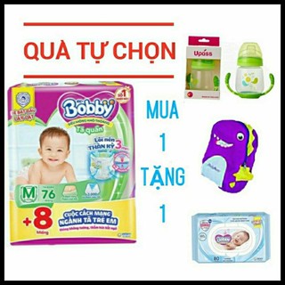 🤗 HCM 🤗 TẶNG 8 MIẾNG + QUÀ TẶNG 👉 Tã / Bỉm quần Bobby siêu mỏng  M76+8 / L68+8 / XL62+8 / XXL56+6 ( Mẫu mới)