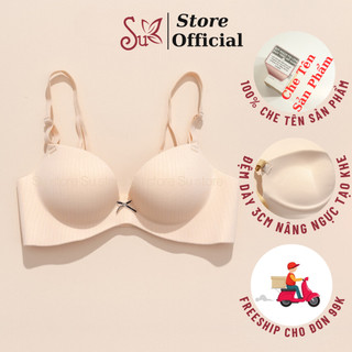 Áo Ngực Su Không Gọng Nâng Ngực Đệm Dày 3Cm Chống Xệ ANP390