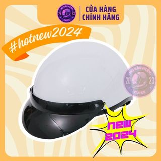 Mũ bảo hiểm lưỡi trai, mũ bảo hiểm nửa đầu cute cho nam nữ - cutee helmets