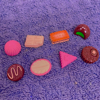 Charm bánh kẹo socola mini trang trí mô hình đồ ăn